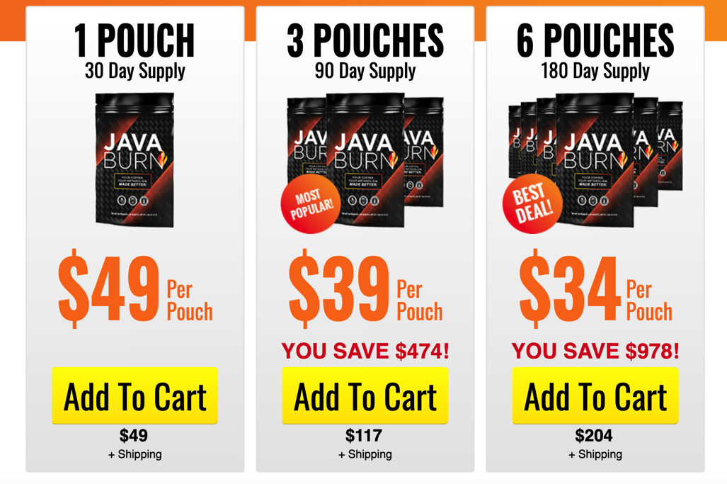  Java Burn Price (credit: PR)