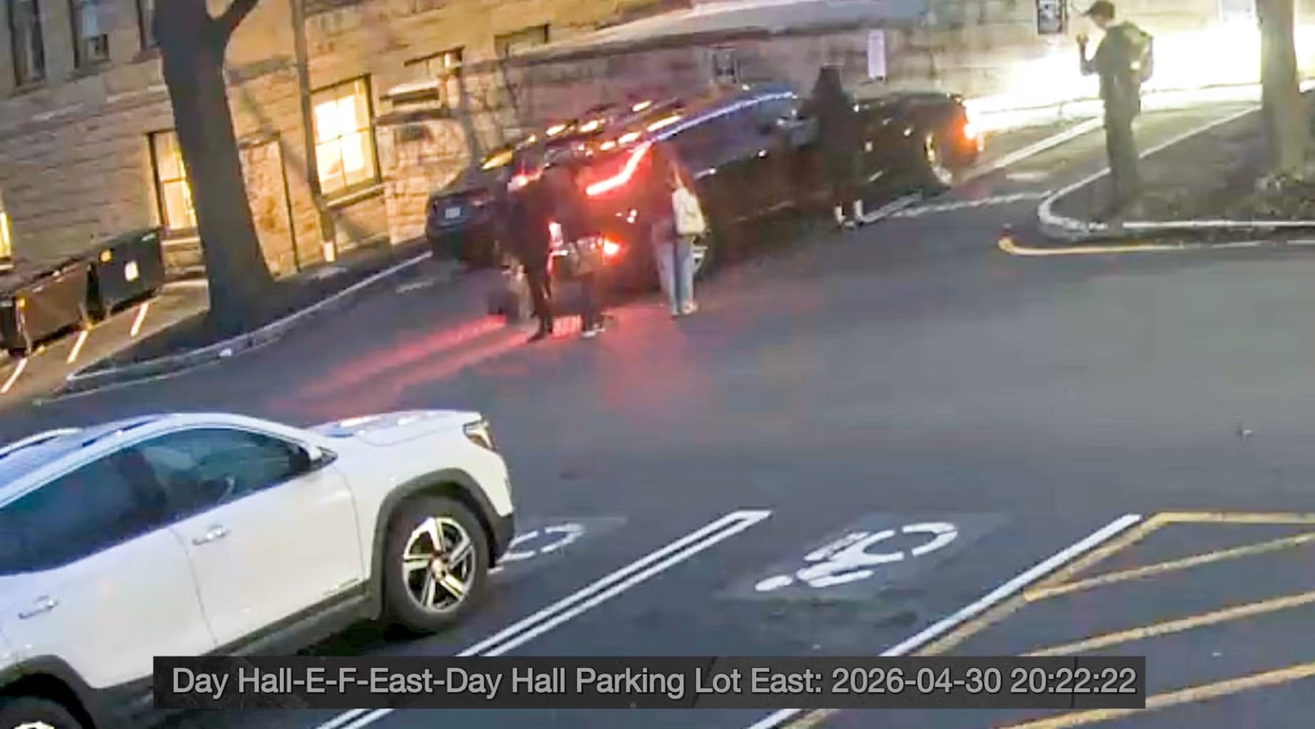 A video released by Cornell University shows one angle on an interaction between President Michael Kotlikoff and student protesters on April 30, 2026. (photo credit: screenshot)