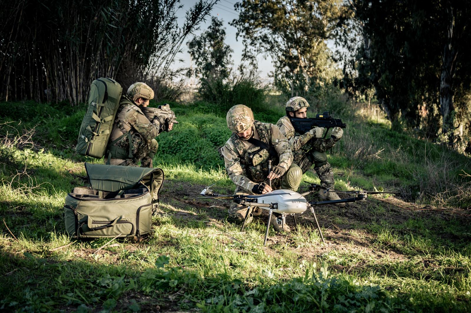 THOR Group 2 uncrewed aircraft system. (photo credit: ELBIT)