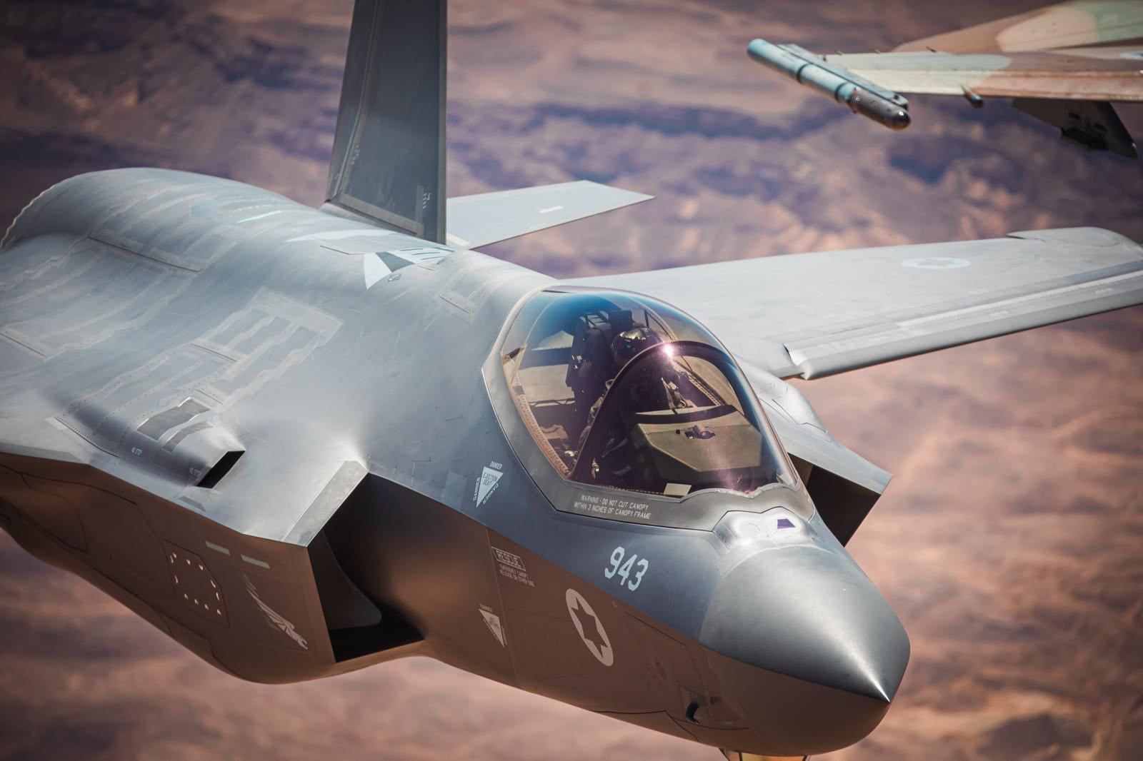 An IDF F-35 "Adir" shot down an Iranian Air Force YAK-130 fighter jet on March 4, 2026. (photo credit: IDF SPOKESPERSON UNIT)