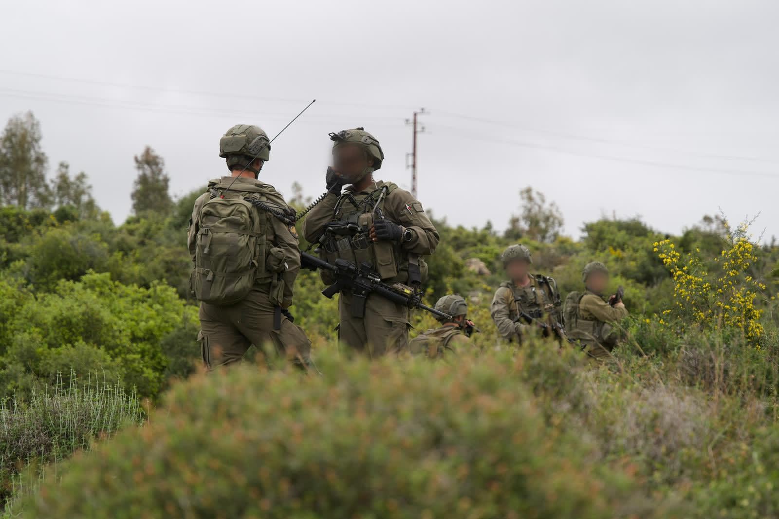 IDF troops from the 226th Brigade during targeted ground operations in southern Lebanon. (photo credit: IDF SPOKESPERSON
