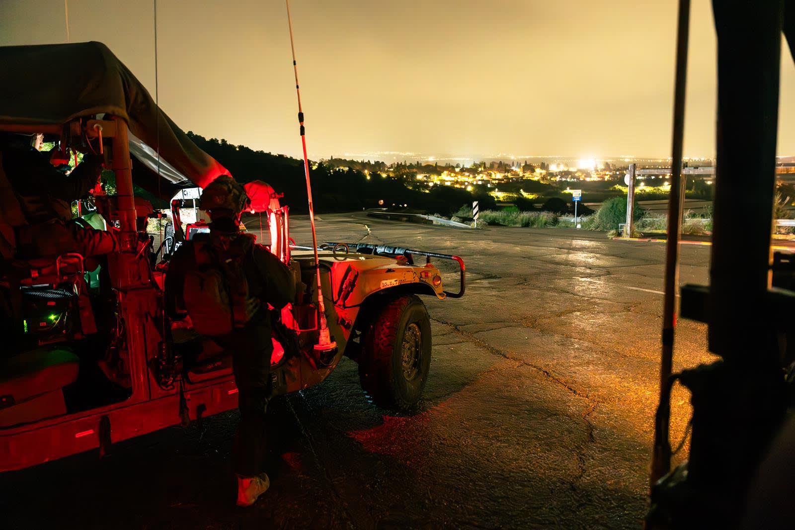 IDF ground operation in southern Lebanon. Image released April 3, 2026. (photo credit: IDF SPOKESPERSON