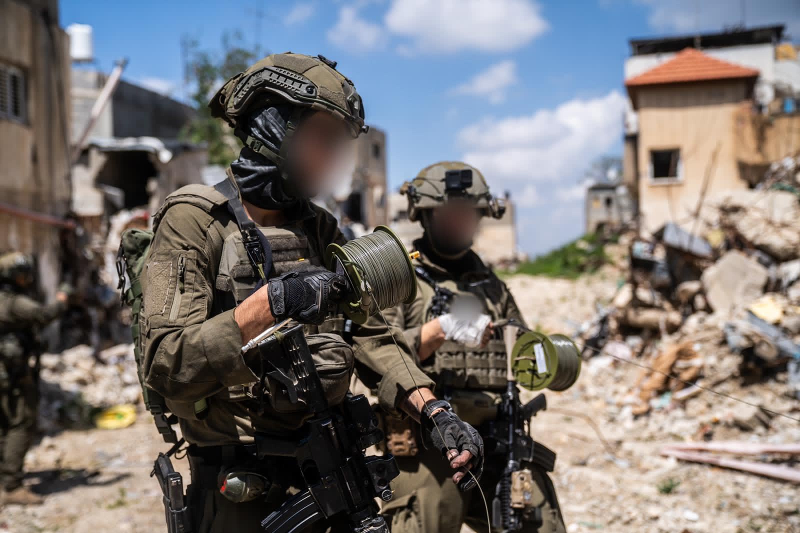 IDF soldiers operating in the West Bank, April 12, 2026. (photo credit: IDF SPOKESPERSON