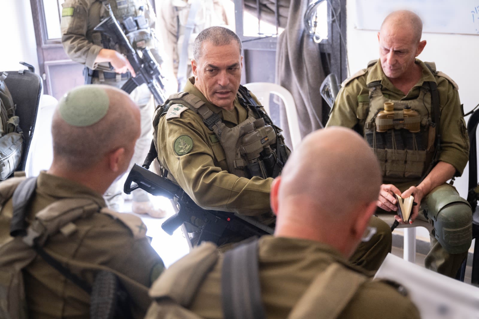 IDF Chief of the General Staff Lt.-Gen. Eyal Zamir conducted an operational assessment of IDF observation posts overlooking the Ayoun Valley in Lebanon
