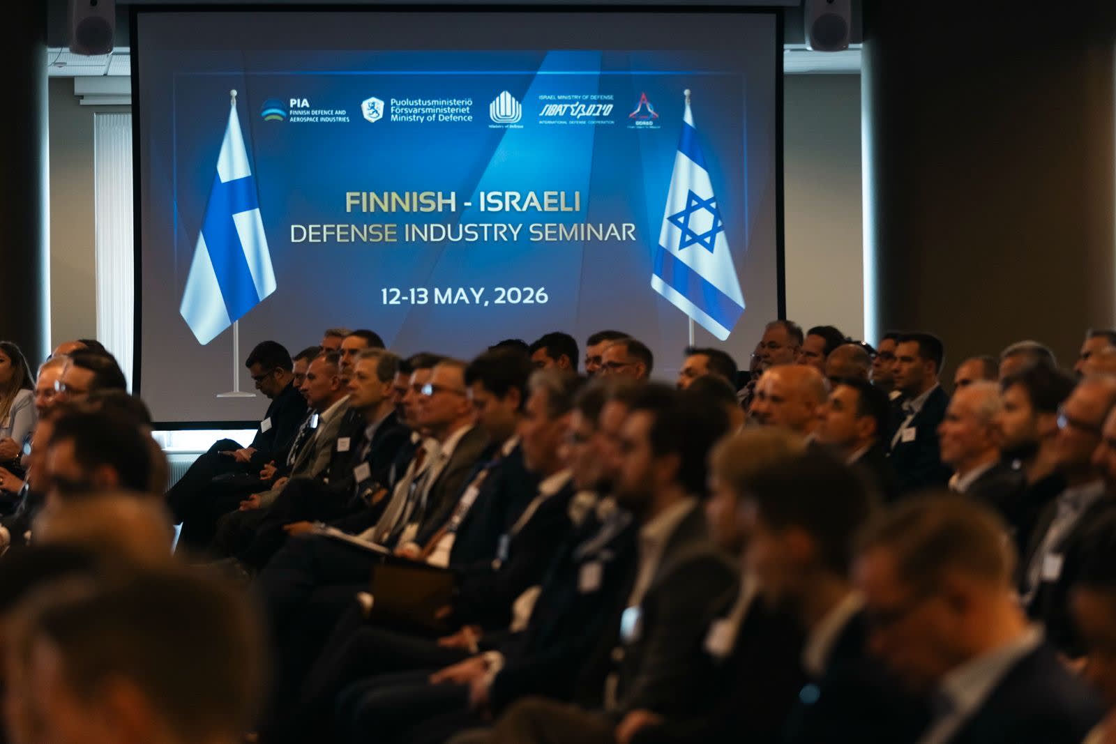Finnish-Israeli defense industry seminar, May 2026 (photo credit: MINISTRY OF DEFENSE)