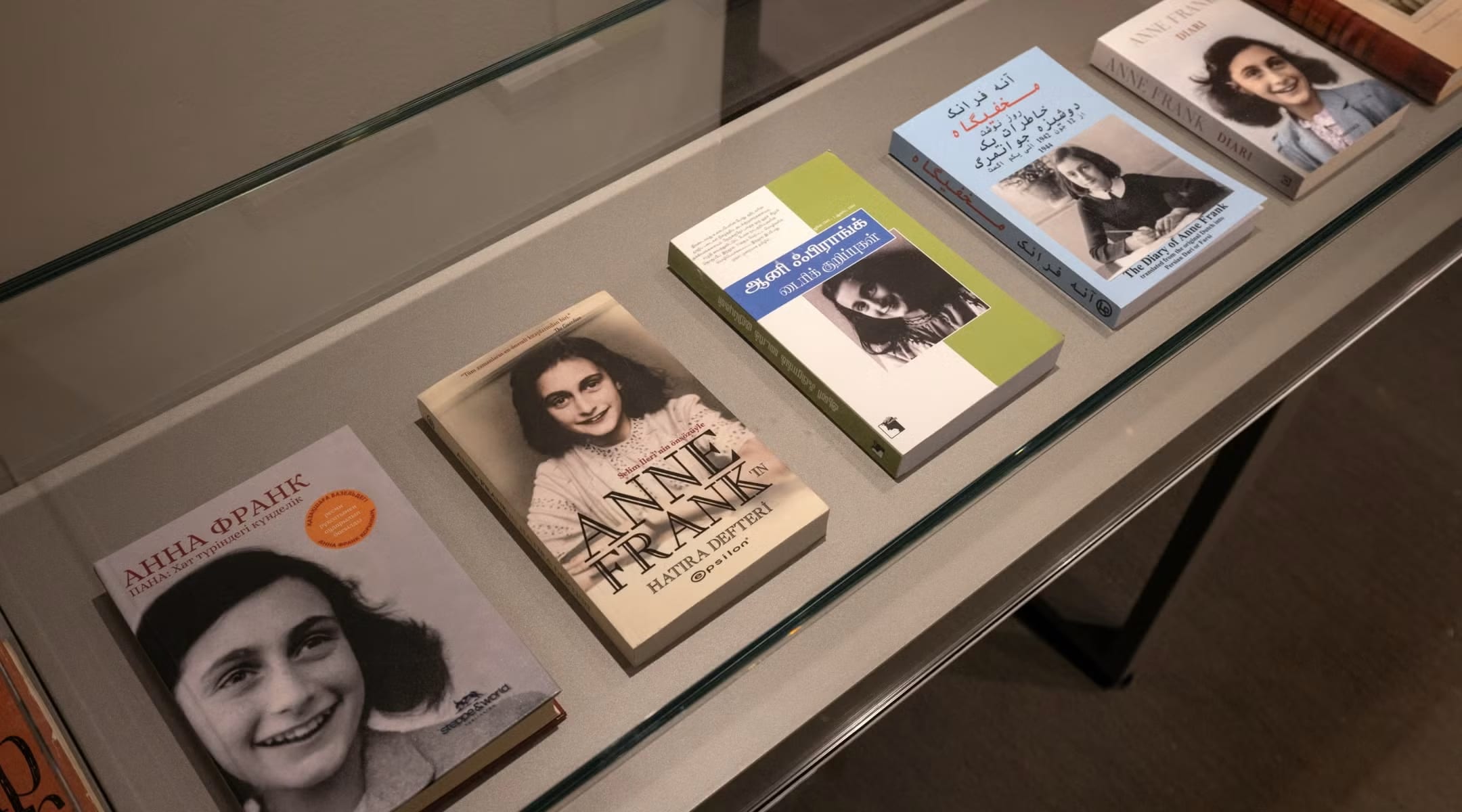 The Diary of Anne Frank has been translated into more than 75 languages. (photo credit: JOHN HALPERN)