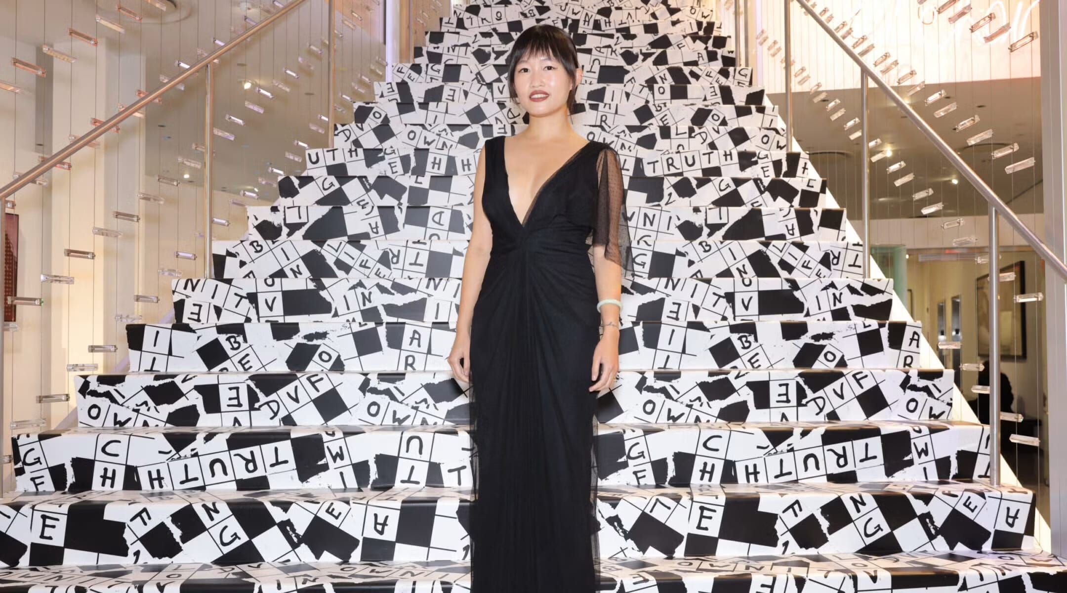 R.F. Kuang attends the Girls Write Now Awards 2024 at DVF Studio on Oct. 10, 2024, in New York City.  (photo credit: JP Yim/Getty Images for Girls Write Now)