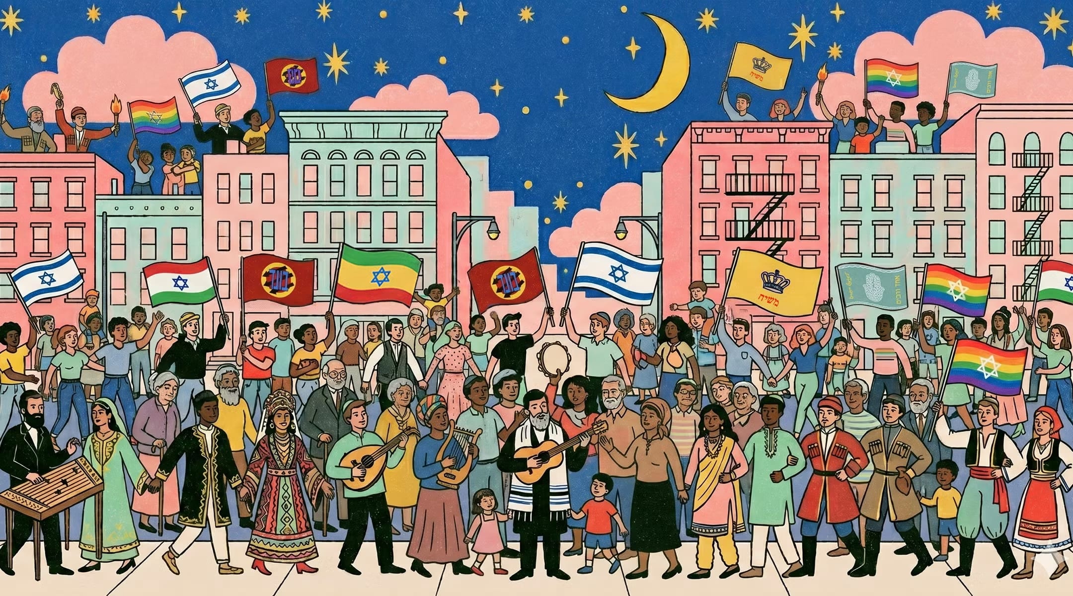 JTA Illustration. (photo credit: GRACE YAGEL/JTA)