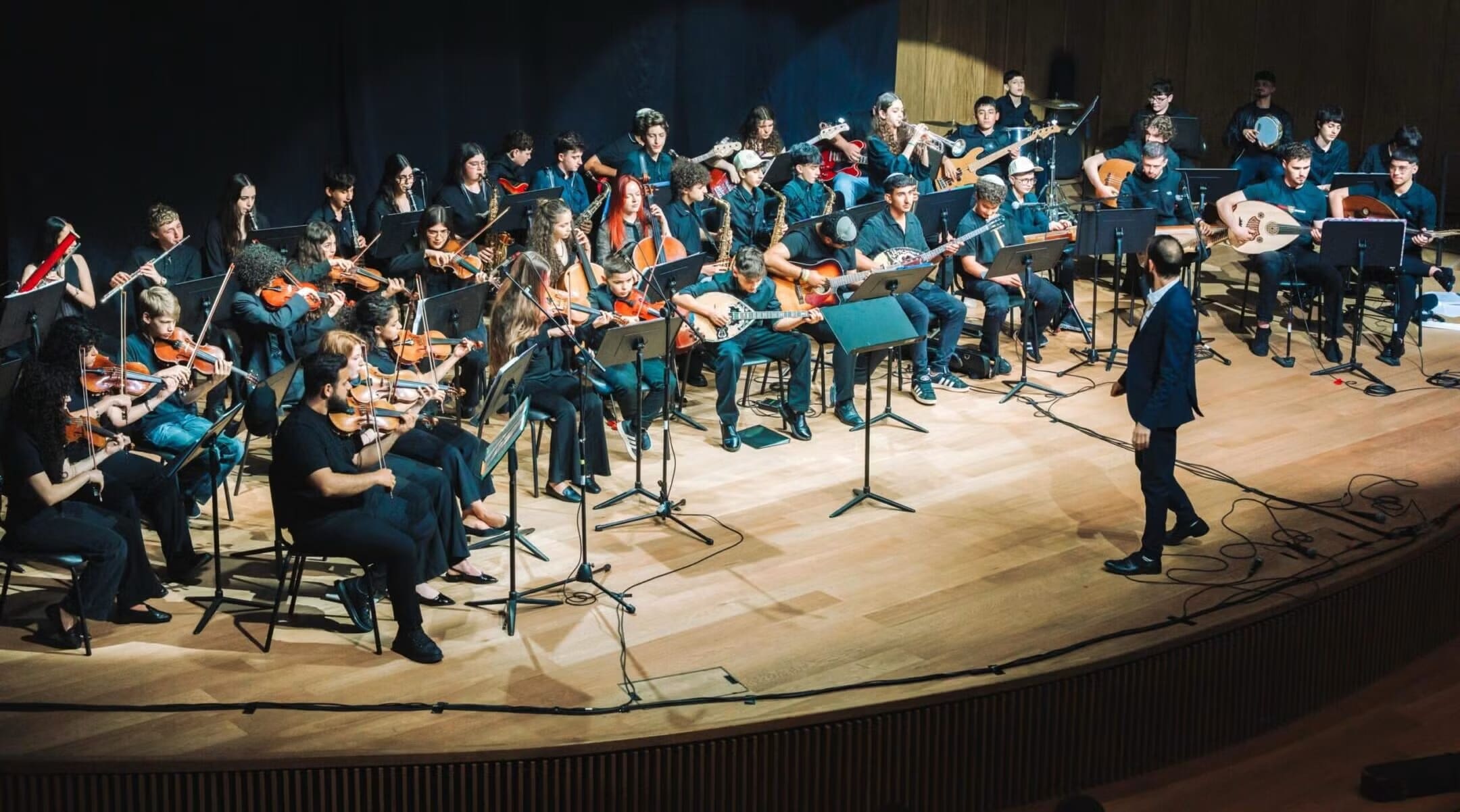 Arab-Jewish youth orchestra builds a unifying ‘East-West’ sound together