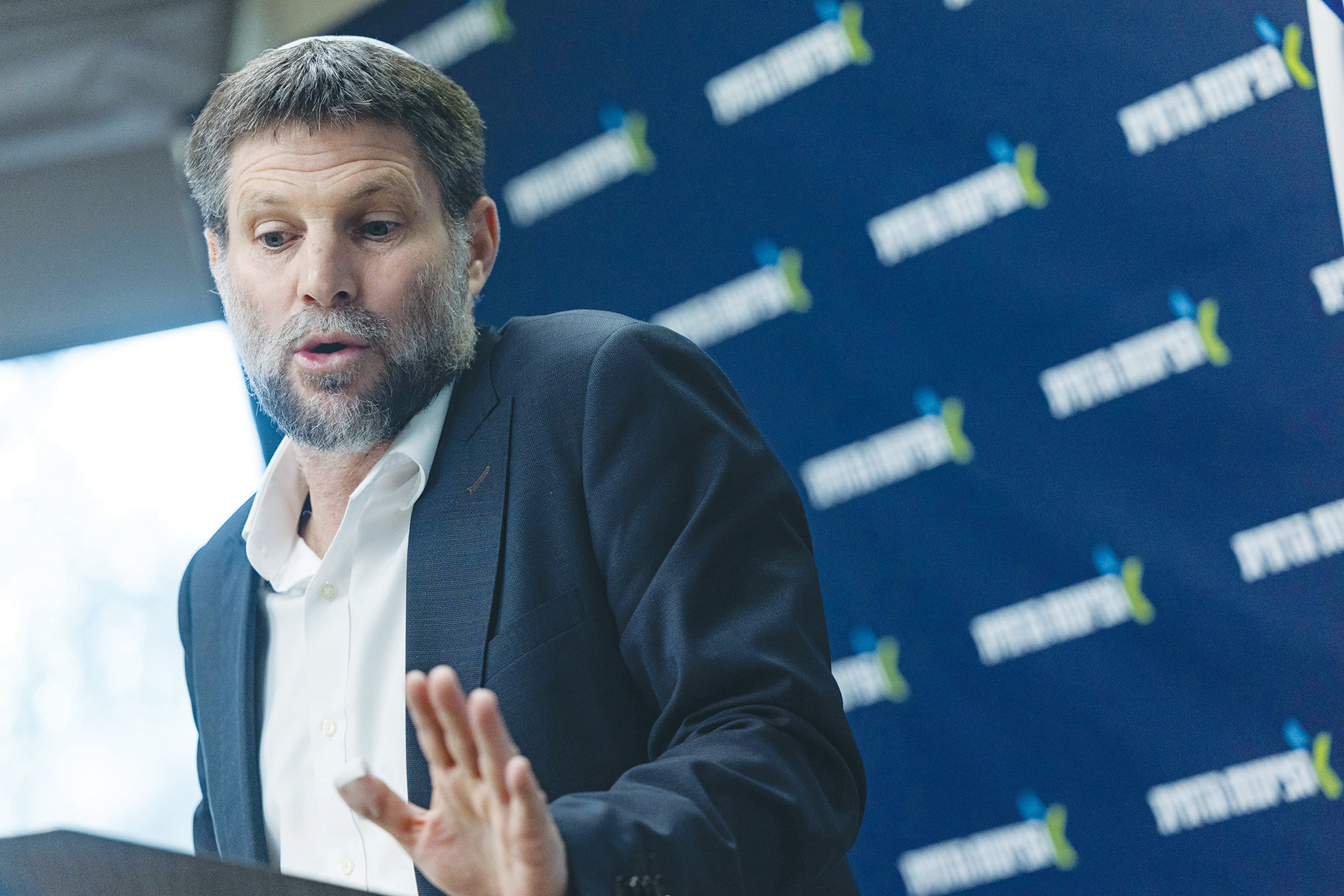 EVEN BEZALEL Smotrich’s rivals agree that he is a smart man who studies complex issues quickly and knows how to make decisions. Here, the finance minister leads a faction meeting at the Knesset on Monday. (photo credit: YONATAN SINDEL/FLASH90) EVEN BEZALEL Smotrich’s rivals agree that he is a smart man who studies complex issues quickly and knows how to make decisions. Here, the finance minister leads a faction meeting at the Knesset on Monday. (photo credit: YONATAN SINDEL/FLASH90)