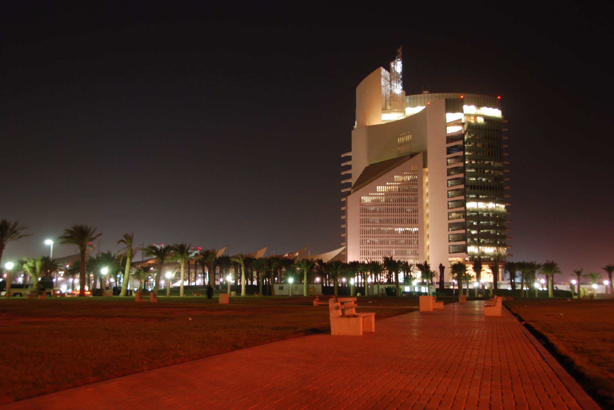 Kuwait Petroleum Corporation headquarters, illustrative. (photo credit: radiant guy/Wikimedia Commons)
