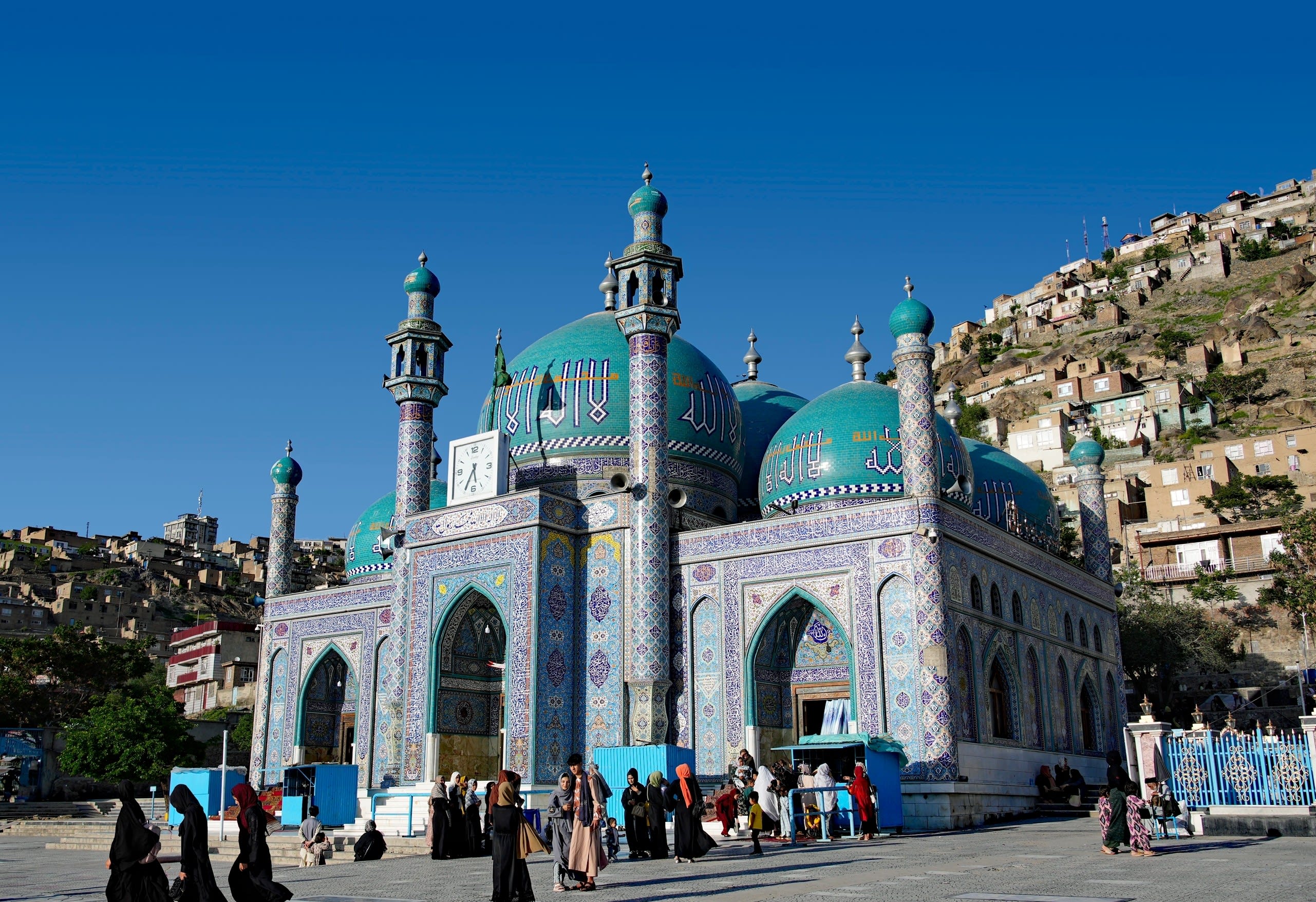 THE BLUE Mosque in Kabul. (photo credit: Courtesy)
