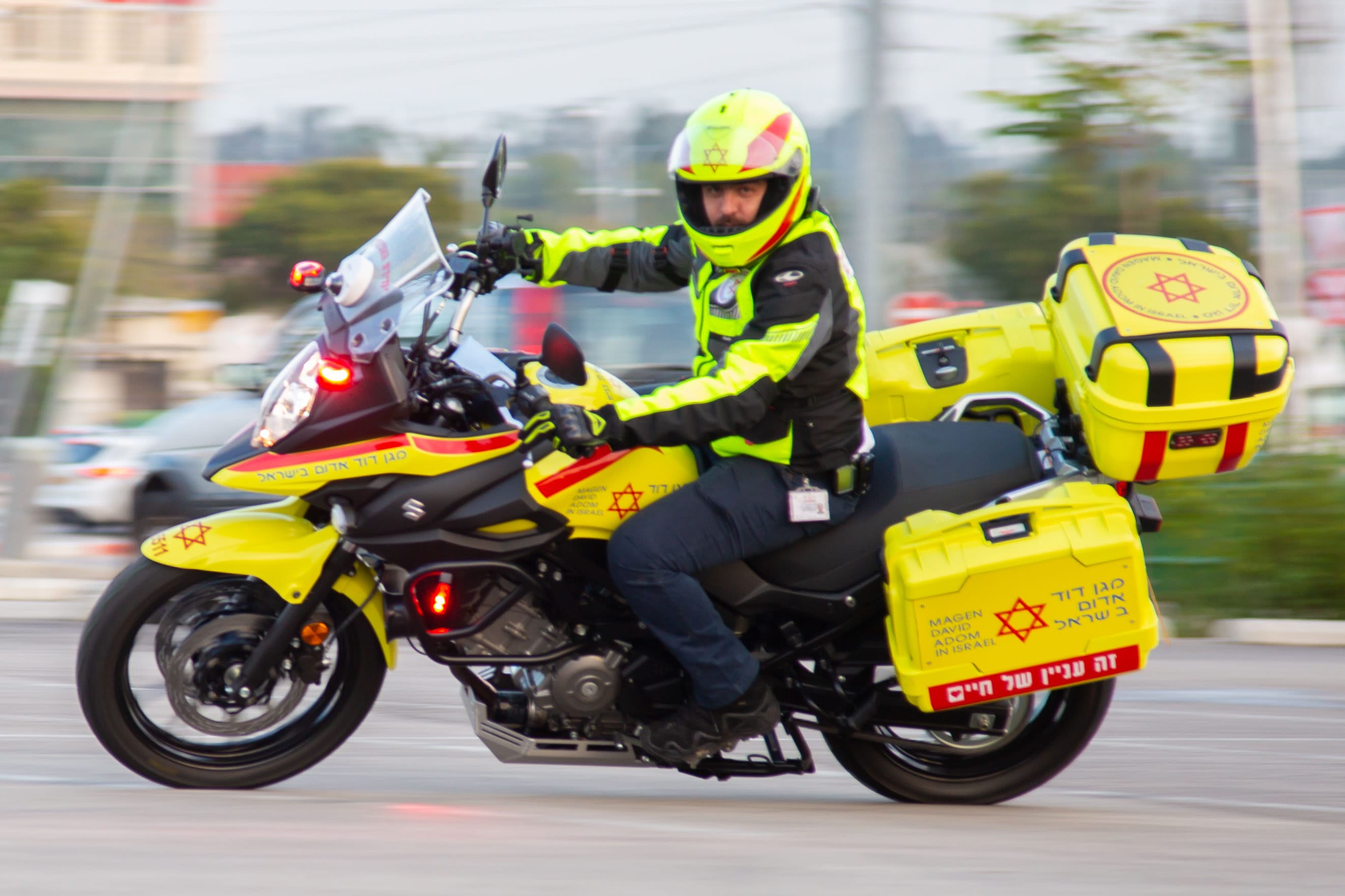 MDA operates 653 motorcycles (photo credit: MDA SPOKESPERSON)