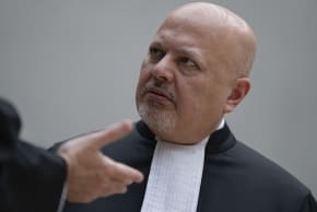 ICC CHIEF Prosecutor Karim Khan in The Hague. 