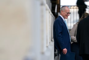 Yechiel Leiter, Israel's ambassador to the US departs from the US Capitol on Capitol Hill in Washington, DC, US, June 25, 2025