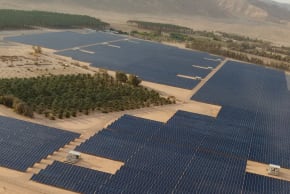 The 40 MW solar field at Kibbutz Ketura in the Arava powers one-third of Eilat’s energy.