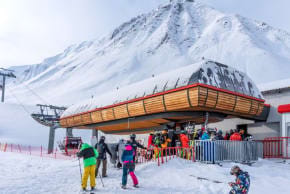 Gudauri ski resort, Georgia.