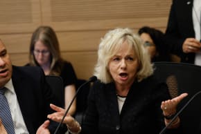Attorney general Gali Baharav-Miara at a Constitution, Law and Justice Committee meeting at the Knesset, in the Israeli parliament on September 30, 2025.