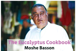 Chef Moshe Basson’s cookbook. Its release coincided with the breakout of the Oct. 7  war.