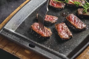 The highlight of the Fedrik menu is the meat dishes, says the writer.