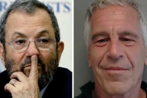 Ehud Barak y Jeffrey Epstein