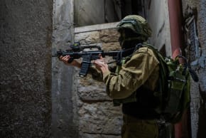 An IDF soldier operating in the West Bank, published on February 6, 2026.