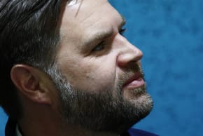 US Vice President JD Vance watches a women's preliminary round ice hockey match between the United States of America and Czech Republic at the Olympics at the Milano Rho Ice Hockey Arena, Milan, Italy. February 05, 2026.