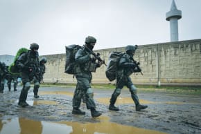 IDF SOLDIERS take part in a military training exercise in the Golan Heights on Wednesday. Although most of the world assumes Israel annexed the Golan Heights, and did so illegally, the Jewish state never actually did, the writer says.