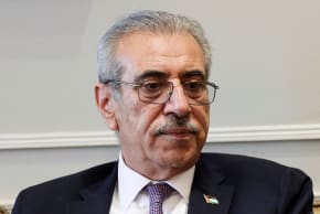 Chair of the Palestinian National Committee for the Administration of Gaza, Ali Shaath looks on during a meeting with Egyptian Foreign Minister Badr Abdelatty (not pictured), in Cairo, Egypt, January 19, 2026.