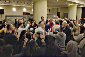 Over 100 Jewish-Israelis participate in the Kesher Yehudi Shabbaton in Jerusalem, Israel 
