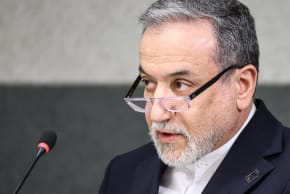 Iran's Foreign Minister Abbas Araghchi addresses a special session of the Conference on Disarmament at the United Nations, aside of US-Iran talks in Geneva, Switzerland, February 17, 2026