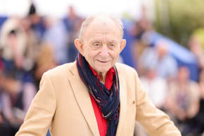 Frederick Wiseman attends the "Law And Order" Photocall at the 77th annual Cannes Film Festival at Palais des Festivals on May 16, 2024 in Cannes, France.