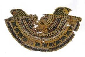 An ancient Egyptian collar stolen from the Abbey Museum of Art and Archaeology in Caboolture, Australia, February 20, 2026. 
