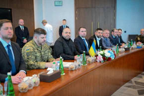 FILE PHOTO: Secretary of Ukraine's National Security and Defence Council Rustem Umerov and other members of the Ukrainian delegation attend the second round of trilateral talks between the U.S., Russia and Ukraine, in Abu Dhabi, United Arab Emirates, February 4, 2026.