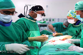 Laniado surgeons operating under fire have 45 seconds to reach shelter.