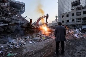 Aftermath of an Israeli and the US strike on a police station, amid the US-Israel conflict with Iran, in Tehran, Iran, March 2, 2026.