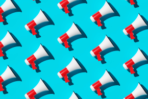 With countless news sources and experts from every angle, Israelis are being overwhelmed by thousands of updates and commentary, often polarized, repetitive, and/or conflicting regarding the war. The result is like being surrounded by thousands of megaphones blasting updates to you. (Illustrative)