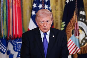 US President Donald Trump attends a Medal of Honor ceremony at the White House in Washington, DC, US, March 2, 2026.