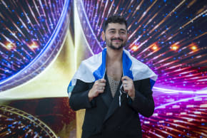 Noam Bettan, winner of the reality show "The Next Star" poses for a picture after winning the final in Neve Ilan, near Jerusalem, January 21, 2026.