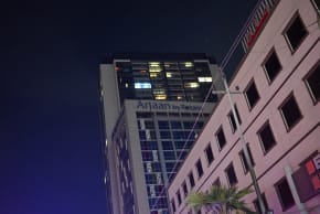 A view of the Erbil Arjaan by Rotana hotel, in Erbil, the capital of Iraq's autonomous Kurdistan region on March 6, 2026.
