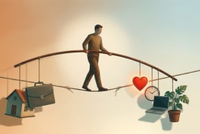 “Stability is, in many ways, an illusion. Like a tightrope walker, we do not truly stand still - we remain upright by constantly adjusting and searching for balance.”