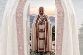 Maronite Father Pierre al-Raei, in an undated picture.