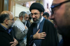 Iran’s new supreme leader, Mojtaba Khamenei, the second son of late Iran's Supreme Leader Ayatollah Ali Khamenei, attends a meeting in Tehran, Iran, March 2, 2016. 