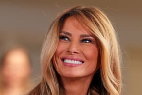 MELANIA TRUMP:  A driving force. 