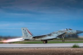IDF jet takes off, March 12, 2026.