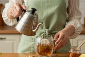 Making tea