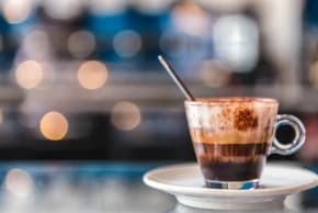 A cup of coffee