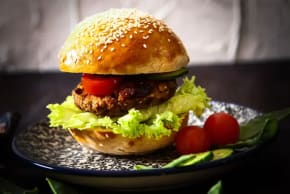 Only looks healthy? Vegan burger