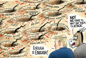 After years of Iran killing American and their own people, Trump has had enough 