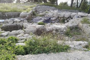 Archaeological dig site at Tel Azekah, Israel, Mach 29, 2026.